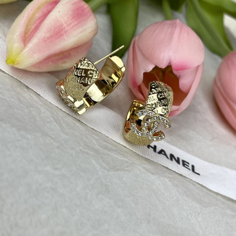 Ch*el earrings